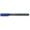 Staedtler Lumocolor Permanent 313 Rotulador Permanente de Punta Fina - Trazo 0.4mm Aprox - Secado Rapido - Color Azul | Ahorro I