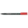 Staedtler Lumocolor Permanent 313 Rotulador Permanente de Punta Fina - Trazo 0.4mm Aprox - Secado Rapido - Color Rojo | Ahorro I