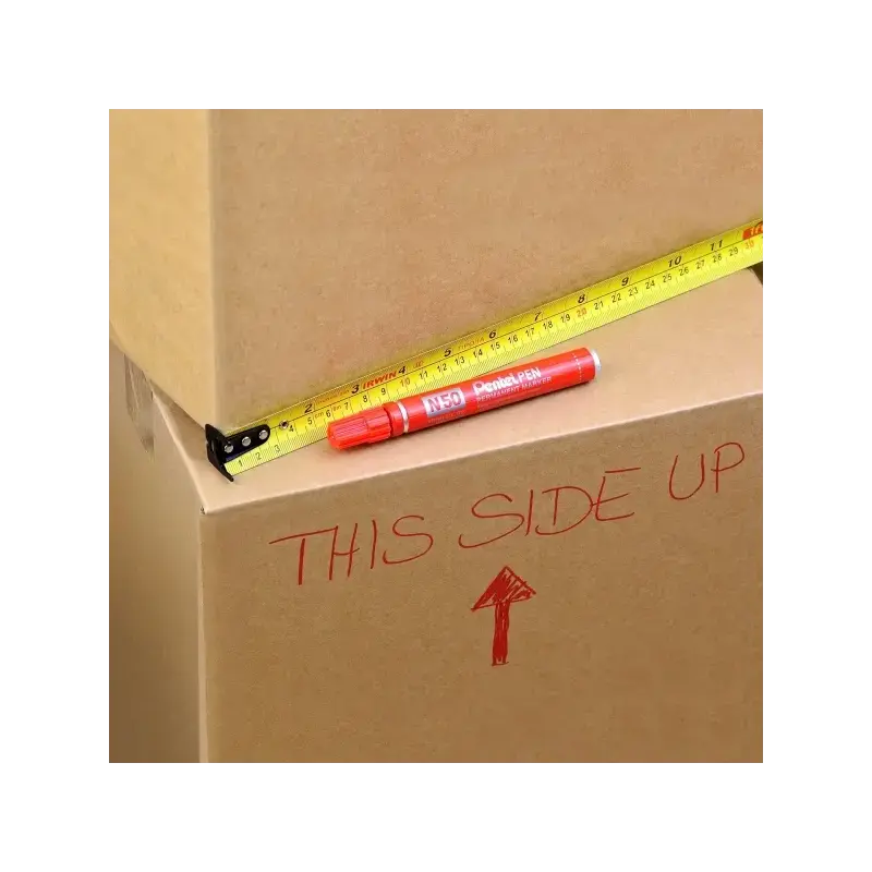 Pentel Pen N50 Rotulador Permanente - Punta de 4.3mm - Resistente a Agua y Luz - Color Rojo | Ahorro Imprimiendo