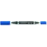 Staedtler Lumocolor 348 Rotulador Permanente de Doble Punta - Secado Rapido - Color Azul | Ahorro Imprimiendo