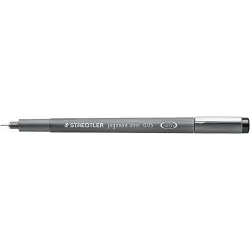 Staedtler Pigment Liner 308 Rotulador Calibrado - Trazo 0.05mm - Secado Rapido - Color Negro | Ahorro Imprimiendo