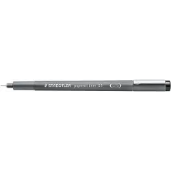 Staedtler Pigment Liner 308 Rotulador Calibrado - Trazo 0.1mm - Secado Rapido - Color Negro | Ahorro Imprimiendo