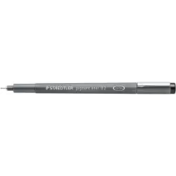 Staedtler Pigment Liner 308 Rotulador Calibrado - Trazo 0.2mm - Secado Rapido - Color Negro | Ahorro Imprimiendo