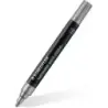 Staedtler Lumocolor 349 Marcador Acrilico Permanente - Trazo 2.4 mm Aprox - Tinta Base de Agua - Color Plata | Ahorro Imprimiend