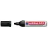 Edding 500 Rotulador Permanente - Punta Biselada - Trazo entre 2 y 7 mm. - Recargable - Secado Instantaneo - Color Negro | Ahorr