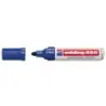 Edding 550 Rotulador Permanente - Punta Redonda - Trazo entre 3 y 4 mm. - Recargable - Secado Rapido - Color Azul | Ahorro Impri