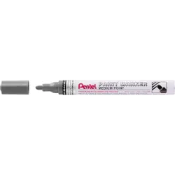 Pentel Paint Marker Marcador de Pintura - Punta Media 4.5mm - Permanente en todas las Superficies - Resistente a Luz y Agua - Cu