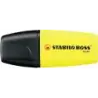 Stabilo Boss Mini Pack de 3 Marcadores Mini Fluorescentes - Trazo entre 2 y 5mm - Tinta con Base de Agua - Antisecado - Colores