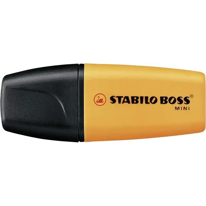 Stabilo Boss Mini Pack de 3 Marcadores Mini Fluorescentes - Trazo entre 2 y 5mm - Tinta con Base de Agua - Antisecado - Colores