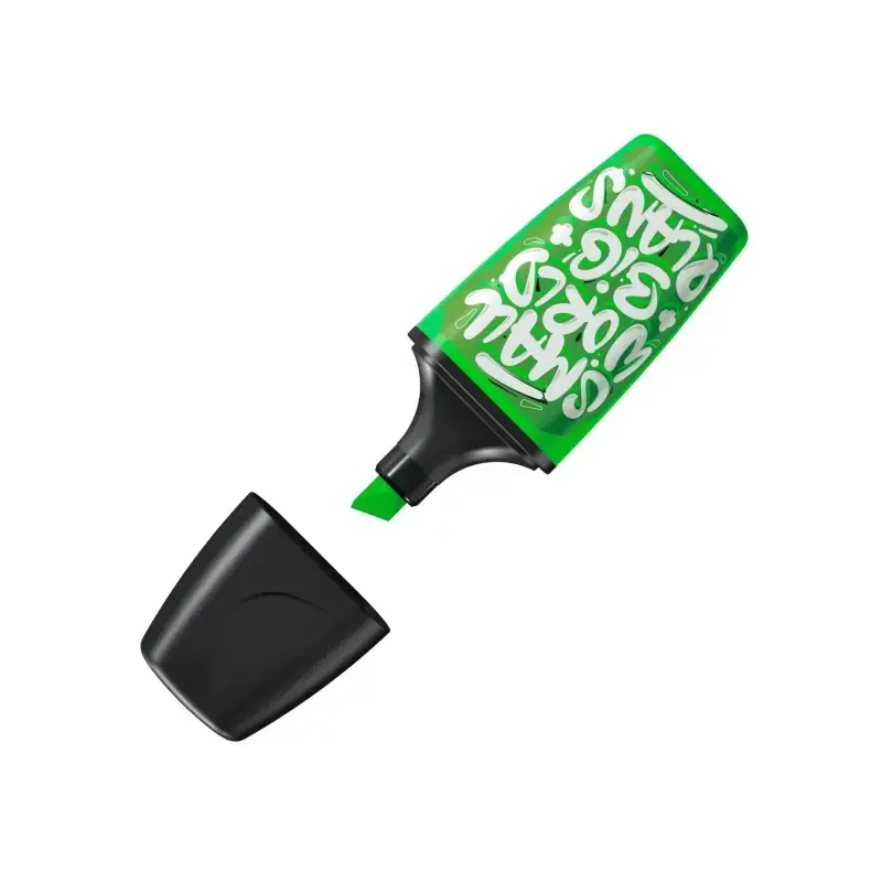 Stabilo Boss Mini by Snooze One Pack de 3 Mini Marcadores Fluorescentes - Trazo entre 2 y 5mm - Tinta con Base de Agua - Antisec