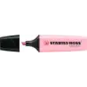 Stabilo Boss 70 Pastel Pack de 4 Rotuladores Marcadores Fluorescentes - Trazo entre 2 y 5mm - Recargable - Tinta con Base de Agu