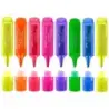 Faber-Castell Textliner 46 Superfluorescente Pack de 8 Marcadores Fluorescentes - Punta Biselada - Trazo entre 1mm y 5mm - Tinta