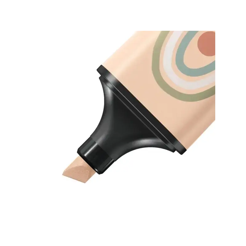 Stabilo Boss Mini Naturevibes Pack de 5 Marcadores Fluorescentes - Trazo entre 2 y 5mm - Tinta con Base de Agua - Antisecado - C