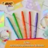Bic Kids Tatuajes Pack de 5 Rotuladores + 10 Plantillas para Tatuajes Temporales - Tinta Dermatologicamente Testada y Sin Perfum