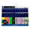 Staedtler Textsurfer Classic 364 Pack de 20 Marcadores Fluorescentes - Punta Biselada 1 - 5mm Aprox - Secado Rapido - Colores Su