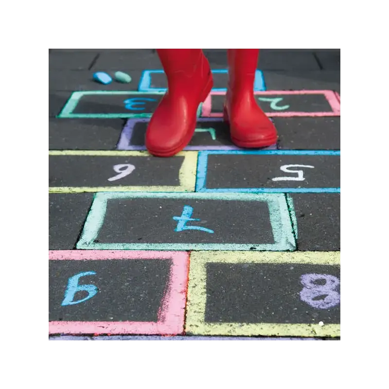 Apli Pack de 100 Tizas Redondas de Colores Surtidos Ø 9 x 80mm - Sin Polvo - Ideales para Escribir, Dibujar y Colorear en Pizarr