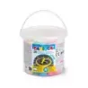 Carioca Pack de 20 Tizas Maxi Bote con Asa - sin Polvo - Colores Brillantes - Lavables - Faciles de Borrar - Color Varios | Ahor