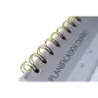 Ingraf Planificador Diario - Medidas 15x21cm - Espiral con Tapa de Polipropileno - 50 Hojas de 80grs | Ahorro Imprimiendo
