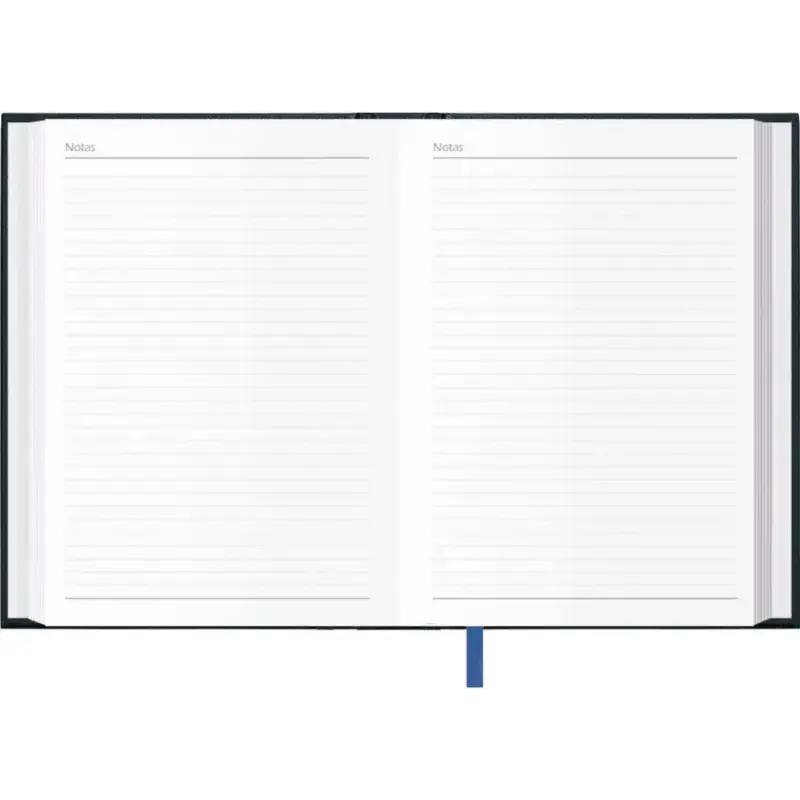 Dohe Segovia Agenda Anual - Dia Pagina - Sabado y Domingo misma Pagina - Tamaño 14x20cm - Color Negro | Ahorro Imprimiendo