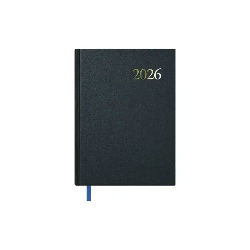 Dohe Segovia Agenda Anual - Dia a Dia - Tamaño 14x20cm - Color Negro | Ahorro Imprimiendo