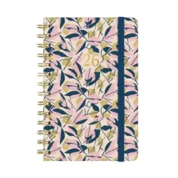 Finocam You Agenda de Espiral - Anual 2026 - Planificador - Cierre de Goma - Formato E5 - 131x19x190mm - Semana Vista Horizontal