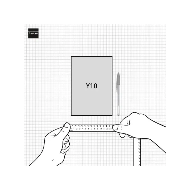 Finocam Dynamic Berlin Agenda - Anual 2026 - Cierre de Goma - Formato Y10 - 145x28x210mm - 1 Dia por Pagina - Tematica de Hojas