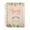 Finocam Flower Journal Agenda de Espiral - Anual 2026 - Tapa Dura - Cierre de Goma - Formato E10 - 155X212mm - 1 Dia por Pagina