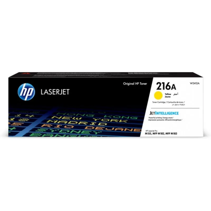 HP W2412A (216A) Amarillo Tóner Original | Ahorro Imprimiendo