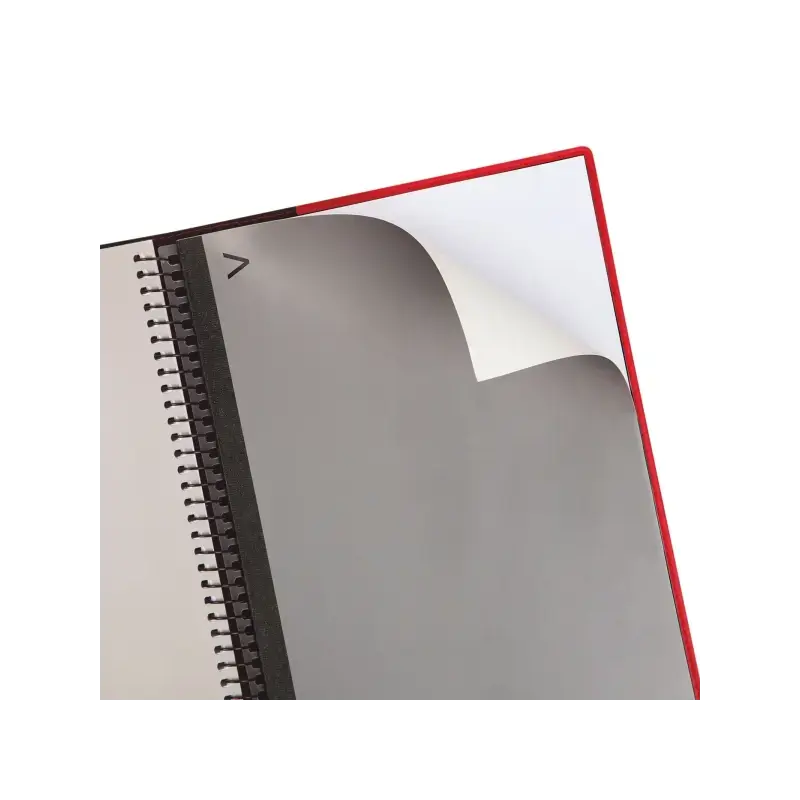 Finocam Duoband Agenda con Bloc de Notas - Anual 2026 - Formato E10 - 176x28x226mm - 1 Dia por Pagina - Color Rojo | Ahorro Impr