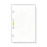 Finocam C140 Recambio para Agendas Classic - Cuadriculado - Formato 601 - 56x89x5mm - Color Blanco | Ahorro Imprimiendo