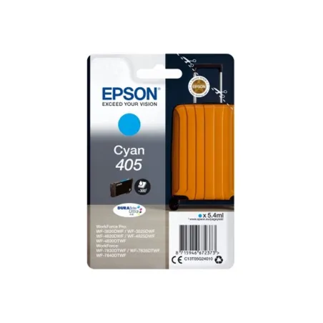 Epson 405 Cyan Cartucho Original | Ahorro Imprimiendo