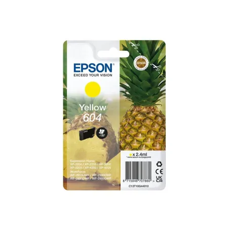 Epson 604 Amarillo Cartucho Original | Ahorro Imprimiendo