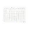 Finocam Neutro Bloc Calendario con Iman - 16 Meses - Mes Vista - Formato S - 210x150mm - Listado de Festivos - Papel de 120g/m2