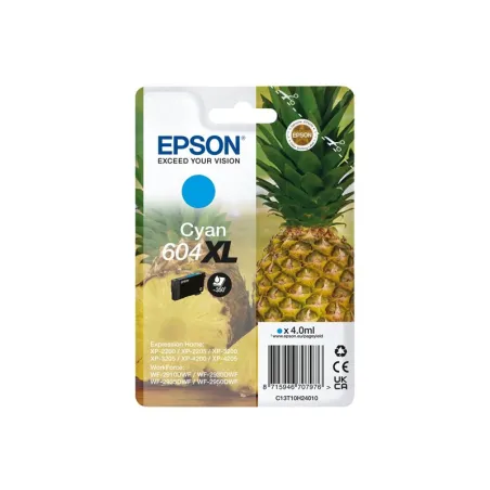 Epson 604XL Cyan Cartucho Original | Ahorro Imprimiendo