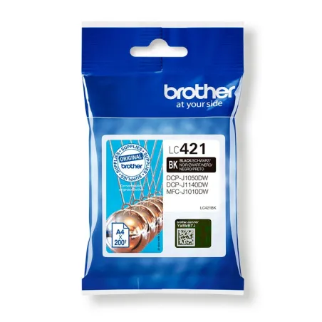 Brother LC 421 Negro Cartucho Original