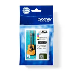 Pack 4 Brother LC 421XL Cartuchos Originales