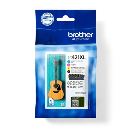 Pack 4 Brother LC 421XL Cartuchos Originales