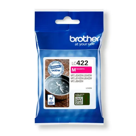 Brother LC 422 Magenta Cartucho Original
