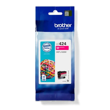 Brother LC 424 Magenta Cartucho Original