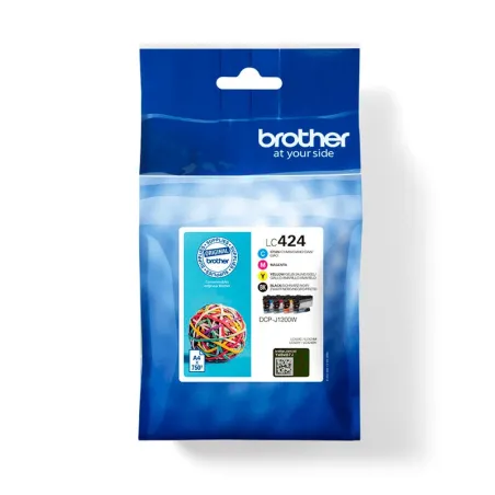 Pack 4 Brother LC 424 Cartuchos Originales