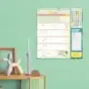 Finocam Sep Calendario de Pared - 16 Meses - Mes Vista - Formato Plus - 215x325mm - Espiral Doble Metalica - Papel de 140g/m2 -