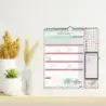 Finocam Sep Calendario de Pared - 16 Meses - Mes Vista - Formato Plus - 215x325mm - Espiral Doble Metalica - Papel de 140g/m2 -