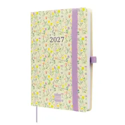 Finocam Capri Agenda de Tapa Blanda - 16 Meses - Semana Vista Horizontal - Formato F4 - 118x168mm - Papel de 80g/m2 - Bolsillo I