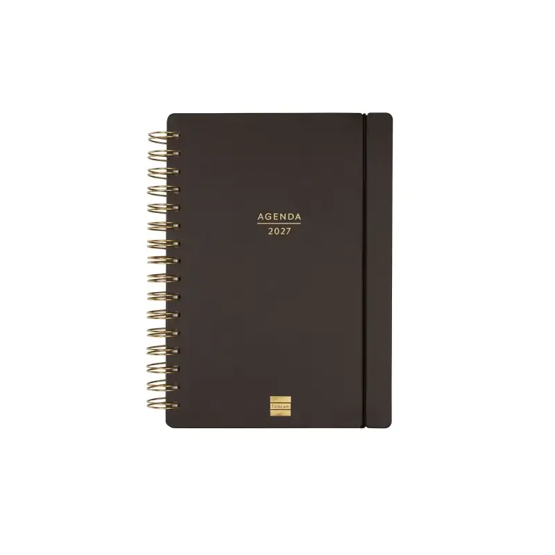 Finocam Haiku Agenda de Espiral - 16 Meses - Semana Vista Horizontal - Formato E10 - 155x212mm - Tapa Dura - Papel de 95g/m2 - C