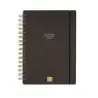Finocam Haiku Agenda de Espiral - 16 Meses - Semana Vista Horizontal - Formato E10 - 155x212mm - Tapa Dura - Papel de 95g/m2 - C