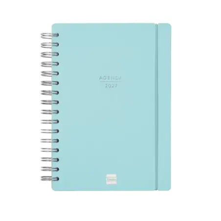 Finocam Haiku Agenda de Espiral - 16 Meses - Semana Vista Horizontal - Formato E10 - 155x212mm - Tapa Dura - Papel de 95g/m2 - C