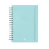 Finocam Haiku Agenda de Espiral - 16 Meses - Semana Vista Horizontal - Formato E10 - 155x212mm - Tapa Dura - Papel de 95g/m2 - C