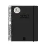 Finocam Ikon Agenda de Espiral Internacional - 16 Meses - 1 Dia por Pagina - Formato E10 - 155x212mm - Tapas de Polipropileno -