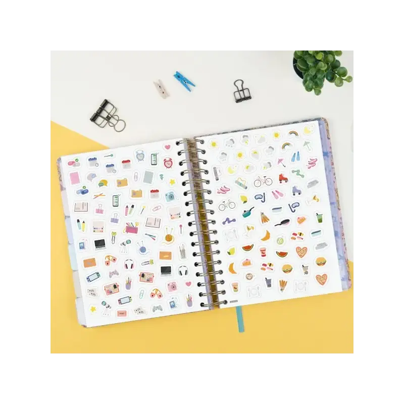 Finocam Vitae Agenda de Espiral - 16 Meses - Semana Vista Horizontal - Formato 4º - 155x217mm - Tapa Dura - Papel de 80g/m2 - Ci