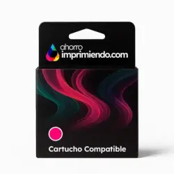 HP 933XL (CN055AE) Magenta Cartucho Compatible